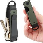 Key Organizer, Chain Holder Organizer, Minimalist Holder for keychain Secures 1-5 Keys