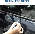 Gomake Window Tinting Kit 3PCS Stainless Steel Lifting Seals Tool for Tucking Vinyl Wrap Along Trim or Molding Area,Car Wrapping,Vinyl Sign,Window Film Installing