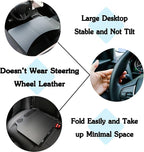 for Tesla Model Y 3 Food Tray Desk for Laptop Foldable Car Table for Eating Travel Multipurpose Tray for Driver Accessories