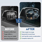 Blind Spot Mirrors for Tesla Model 3 2017-2023, Power Heated Mirrors for Anti-Fog with Passenger Right Side Mirror Replacement, Durable Backing Plate 113065200A 152179400A