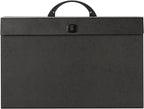 Smead A-Z and Subject Expanding File Box, 19 Pockets, Printed Alphabetic (A-Z)/Subject, Latch Closure, Legal Size, Black (708