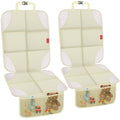 Car Seat Protector, 2 Pack 600D Fabric Seat Protector Under Baby Car Seat with Upgraded Non-Slip Backing, Thickest Padding, M