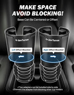 JOYTUTUS Car Cup Holder Expander Compatible with Toyota RAV4 2025 2024 2023 2022 2021 2020 2019,Compatible with Yeti Ramblers