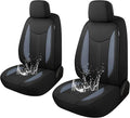 CAROMOP Neoprene Car Seat Cover 2 Front Seats, Waterproof Seat Covers for Cars, Universal Fit for Most Car Interior Covers-Se