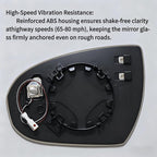 Compatible with 2016-2021 Hyundai Tucson Passenger Side Mirror Glass - Right Side Mirror Glass With Blind Spot Detection, Power Heated,OEM Fit Backing Plate