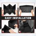 Foldable Under Seat Storage Organizer for 2019-2025 2026 Chevy Silverado/GMC Sierra 1500 & 2020-2025 2500HD/3500HD - 600D