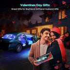 Car LED Lights Interior, LED Lights for Car Accessories Interior with Remote Control, Truck Inside Lights with DIY Mode and Music Mode, Ambient Lighting for Cars SUVs Trucks with Car Charger, DC 12V