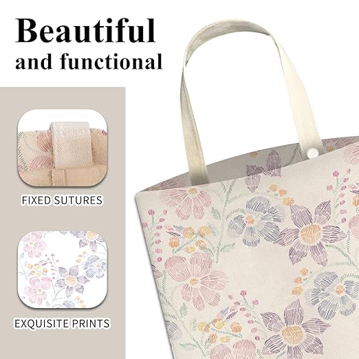 Car Trash Can, Cute Car Trash Bag, Hanging Car Organizer and Storage Bag, Trash Bin for Car Accessories, Vehicle, Travelling, Camping Cute Multicolor Flower