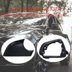 Fits For Tesla Model 3 Right Passenger Side Wing Mirror Cover and Mirror Frame Set Rearview Lower Holder Tray Cap Housing 2017-2024(right side black)