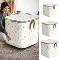 Clothes Storage Bag, Non-Woven Clothes Quilt Foldable Storage Bag, Multipurpose Large Capacity Lightweight Portable Wardrobe 