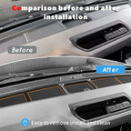 Auovo Dash Cover Tray Compatible with Ford Bronco Accessories 2021 2022 2023 2024 2025 2026 Bronco Silicone Dashboard Mat fit