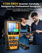 OBD2 Scanner Car Code Reader Support Voltage Test Plug and Play Fixd Car CAN Diagnostic Scan Tool Read and Clear Engine Error