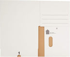 Amazon Basics Storage/Filing Boxes with Lift-Off Lid, Letter/Legal Size, Collapsible, Tape-Free Assembly, White, 16.2" L x 12