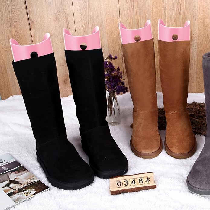 8 Packs Boot Shaper Shape Inserts Tall Boot Support for Women and Men
