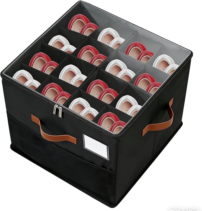 Shoe Organzier for Cloest - Adjustable Shoe Storage Box Fits 8-16 pairs,shoe Bin with Pop-Up dividers,Space Saver shoes Box o