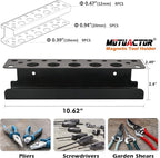 MUTUACTOR Screwdriver Organizer Rack Heavy Duty,Magnetic Mount Screwdriver Holder Plier Organizer,Magnetic Tool Holder Storag