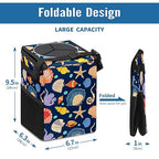 Car Trash Can – Multi-Purpose, Lightweight and Portable with Durable Water-Resistant Coating, No Installation Required, Practical and Ample Capacity, Variety of Colors.Conch Shell