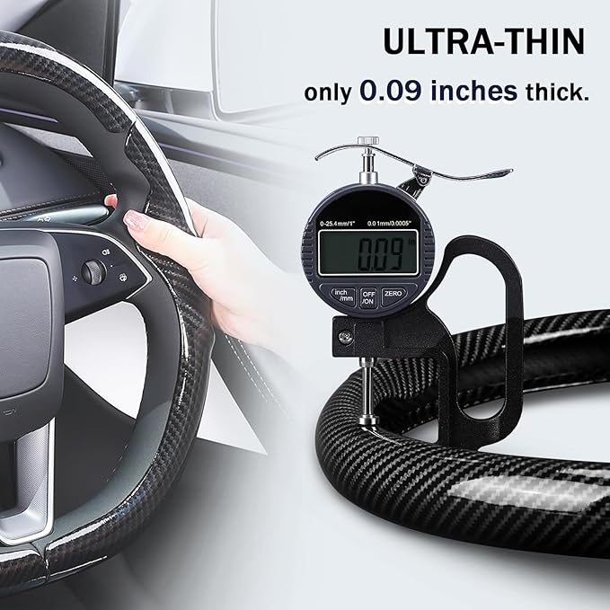 Steering Wheel Cover for Tesla Model Y Juniper (2025- Present) Model 3 Highland (2024- Present), Steering Wheel Accessories for Tesla Model Y Juniper / 3 Highland