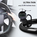 Steering Wheel Cover for Tesla Model Y Juniper (2025- Present) Model 3 Highland (2024- Present), Steering Wheel Accessories for Tesla Model Y Juniper / 3 Highland