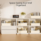 Homsorout Large Closet Organizers and Storage Bins - 4 Pack Trapezoid Storage Baskets for Shelves, Foldable Fabric Baskets wi