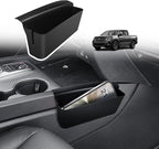 Muslogy for 2017-2024 2025 2026 Ridgeline Center Console Shifter Storage Box ABS Material Console Side Organizer with Stronger Tape Compatible with Honda Ridgeline 2017-2026 (Only Passenger Side)