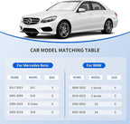Custom Fit Windshield Sun Shade for Mercedes-Benz E-Class 2017-2023, Blocks UV & Heat, Front Window Sunshade Accessories, Easy Fold & Store Keep Your Car Cooler