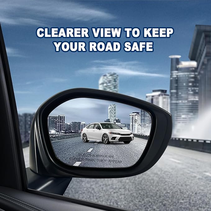 Right Passenger Side Mirror Fits 2022-2025 HONDA CIVIC Sedan/Hatchback With Power Glass, Heated, Blind Spot Detection and Manual Folding Match to Crystal Black Pearl Replace HO1321351 (7 Pins)