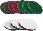 Power Scrubber Pads Drill Attachment, GOH DODD 26 Pieces 4 Inch Headlight Restoration Kit Drill Brush Scouring Cleaning Pads 