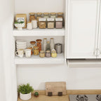 24 Inch Floating Shelves, 12" Deep Floating Shelf Wall Mounted, 24" Wall Shelves, Rustic Deep Bookshelf, Extra Deeper & Thick