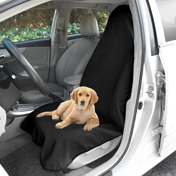 Waterproof Sweating Car Seat Cover for Post Gym Workout, Running, Swimming, Beach and Hiking, Universal Fit Non-Slip Bucket S