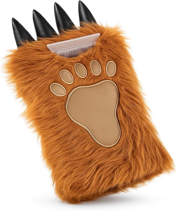 Gears Out Massive Bigfoot Hand Ice Scraper - Bigfoot Gifts - Sasquatch Claw Faux Fur Hand Warmer with Built in Ice Scraper Foam Grip Novelty Winter Snow and Ice Remover for Cars Trucks SUV
