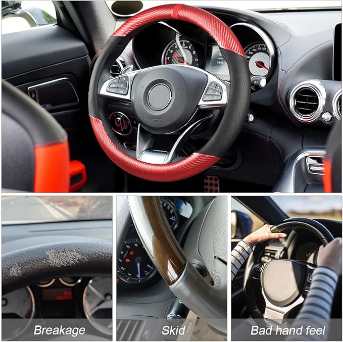 Moly Magnolia Steering Wheel Cover