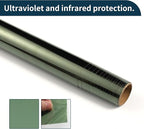 Motoforti Nano Ceramic Car Window Tint Film VLT 60% IRR 70% UVR 45% Green 5ft x 30inch Privacy Film 2mil PET 1 Pc