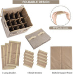 Moteph Shoe Organizer for Closet - Shoe Storage Organizer for Closet Organization with Clear Cover & Adjustable Dividers, Sho