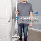 Vacmaster VSD1801 Cordless Handheld & Stick Vacuum Cleaner 2 in 1, Rechargeable Li-ion Battery Powerful Lightweight for Hardw