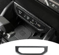 Center Console Switch Cover,for Kia K4 2024 2025 2026, Door Panel Cover,USB Panel Cover,Charging Port USB Hole Protective Cover - Carbon Fiber Protective Accessories