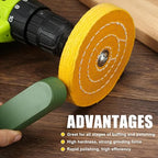 26pcs Buffing Wheel Kit for Drill – Different Size and Density Polishing Buffing Wheels – Perfect for Car Detailing, Jewelry, DIY Buffing & Finishing– 1/4" Shank Fits Most Drills