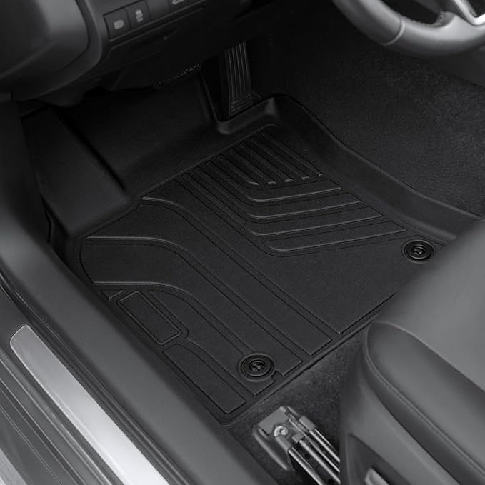 Floor Mats for Toyota Camry 2018-2024, All Weather Floor Mats Trunk Cargo Liner and Door Sill Guards Accessories, Full Coverage Set (Not fit AWD or Hybrid Models)