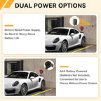 1 Pack Adjustable Garage Parking Sensor with LED Display – No-Drill Parking Aid for Cars, SUVs & Pickups, Set Stop Distance 6