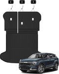 Auxko All Weather Cargo Mat with Backrest Mat Fit for Kia Sportage 2023-2025 2026 TPE Accessoris All Season Guard Odorless Anti-Slip Black