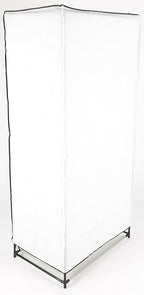ATHome 28" Portable Wardrobe, White