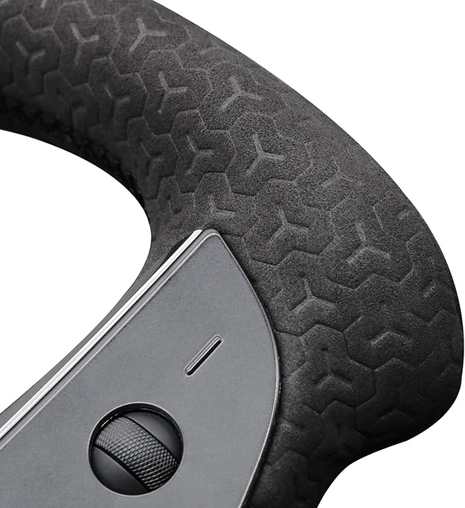 MEWANT Hand Stitched Tesla Model S Yoke Steering Wheel Cover Wrap for Tesla Model S 2021-2023 / Model X 2021-2023 Tesla Yoke Steering Wheel Accessories