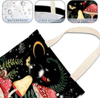 Car Trash Bag Hanging No Snap Small Garbage Bag for Car Back Seat Cute Printed One-handed Strap Trash Bags Car Accessories-Mushroom Car Trash Bags