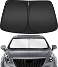 ARISMOTOR Windshield Sun Shade for Cadillac XT5 2017-2025 2026, Custom Fit Foldable Front Window Sunshade Sun Visor Protector, Block UV Rays Keep Your Car Cooler