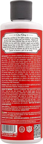 Chemical Guys VRP Vinyl, Rubber, and Plastic Dressing - Tire Dressing, Non-Greasy, Dry-to-the-Touch Shine for Tires, Trim, an