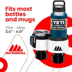 Integral Ultimate Expander Car Cup Holder - Adjustable Base - Expander & Organizer for Vehicles - Compatible with Coffee Mug,