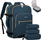 LOVEVOOK Travel Backpack for Women & Men 40L,Airline Approved Carry On Backpack Travel Essentials,TSA Carry on Luggage,Waterp