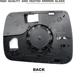 Dodge Ram 1500 Right Side Heated Blind Spot Mirror - Convex Glass with Rear Holder 68402036AA
