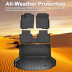 All Weather Car Floor Mats & Cargo Liner for 2023 2024 2025 2026 Honda HR-V Custom Fit HR-V Hybrid Accessories