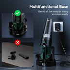 Minthouz Handheld Vacuum Cordless, Strong Suction Car Vacuum Cleaner with LED Light, Long Runtime Hand Vacuum Cordless Rechar